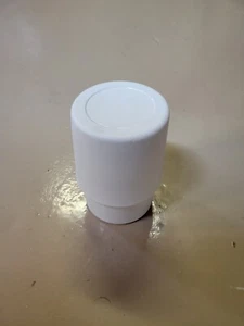 White Plastic Dice Shaker with 17 White Dot Dice - Picture 1 of 2