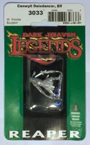 Reaper Dark Heaven Legends Metal 3033 Cenwyll Daledancer, Elf NIB - Picture 1 of 2