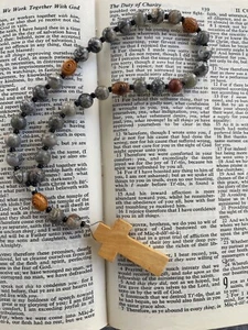 Protestant, Anglican, Episcopal, Lutheran, Methodist Handmade Prayer beads Gift - Picture 1 of 6