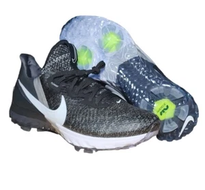 Nike Air Zoom FIyknit Infinity Tour Golf Shoes Oreo Black White Men’s Size 8.5 - Picture 1 of 6