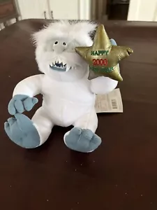 Abominable Snowman Happy New Year 2000 Rudolph Stuffins CVS 8" Bumble NWT - Picture 1 of 3