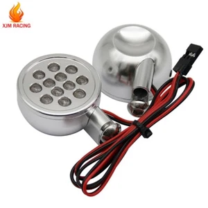 LED CNC Aluminum Light Pods In US For 1/5 HPI Rovan King Motor Baja 5b 5t 5sc - Picture 1 of 4