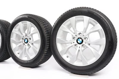 Original BMW X1 E84 Winterräder 17 Zoll 318 V-Speiche 6789141 11079 - Bild 1 von 4