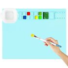 Silicone Painting Mat, Silicone Craft Mat with Cleaning Cup, 20x16 Inches Non...