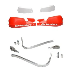 Barkbuster VPS Red Handguard & Fit Kit Honda NX 650 Dominator 1988 - 2003 - Picture 1 of 4