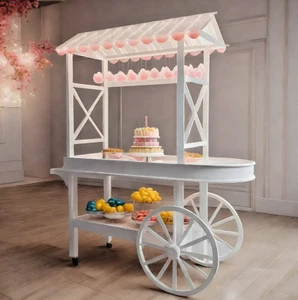 Digital PDF plans: Candy Cart / Catering party table / step-by-step instructions - Picture 1 of 11