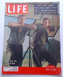 Life Magazine Cover nur (Garys Filmsohn, Tony Perkins) 16. Juli 1956 - Bild 1 von 1