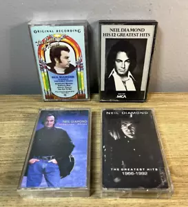 Neil Diamond Cassette Tape Lot x4 - Tennessee Moon - Greatest Hits 1966-1992 -VG - Picture 1 of 8