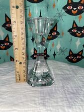 VILLEROY & BOCH Crystal Cocktail Club CandlestickCandle Holder 5 1/4”