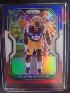 K'Lavon Chaisson 2020 Panini Prizm Red White Blue Rookie Card 352 Jaguars - Picture 1 of 2