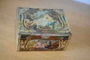 Lata de chocolate Barker % Dobson años 20 12 x 9 x 6 cm basada en caja clásica francesa - Imagen 1 de 4