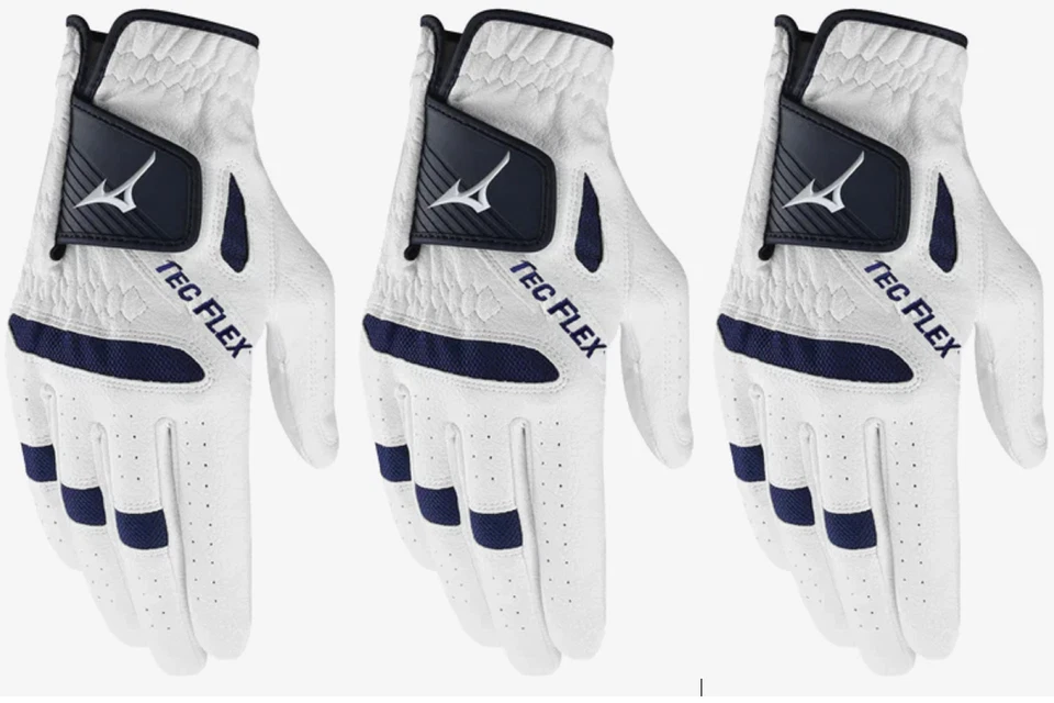 MIZUNO MENS ALL WEATHER GOLF GLOVE  (3 pack) - RIGHT HAND - Image 1 of 3