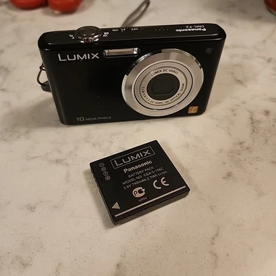 Panasonic Digital Camera Lumix DMC-F2 10.1MP Black Tested - Image 1 of 4