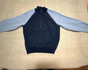 OG Mother Karens Pullover Jacke Large grau blau SLC UT USA kostenloser Versand schön - Bild 1 von 14