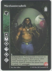 Mictlantecuhtli [KoT Reprint 1 set] - VTES card - Picture 1 of 2