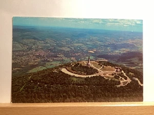 Gipfel des Mount Greylock: Berkshire, MA - Vintage Postkarte - Bild 1 von 3