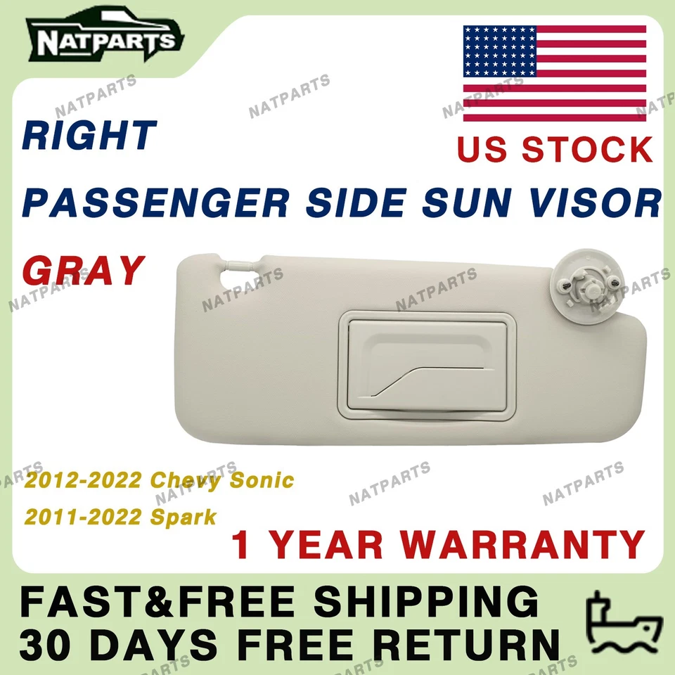 Parasol pasajero derecho para Chevrolet Sonic 2012-2022 Spark 2011-2022 Foto 1 de 4