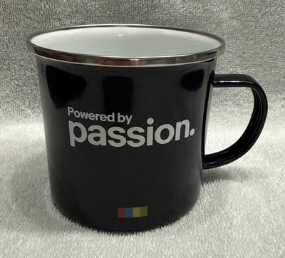 eBay Open 2025 Metal Coffee Cup.  “Powered By Passion” Logo - Image 1 of 4