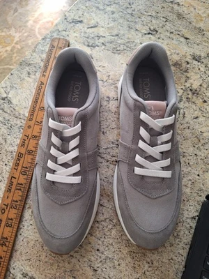 Zapatillas para mujer Toms Trv Lite, grises con detalles malva, talla 8,5 Foto 1 de 4