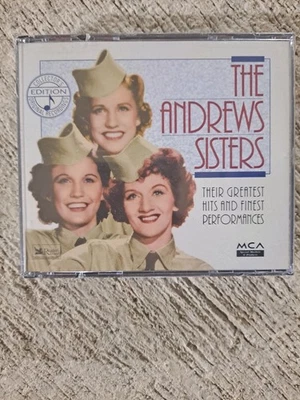 ANDREWS SISTERS Their Greatest Hits And Finest Performances 3 CD Set SEALED Foto 1 de 2