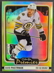 2024-25 O-Pee-Chee Platinum Premiers Sp Insert David Pastrnak #OP10 - Picture 1 of 2