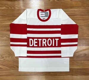 CCM DETROIT RED WINGS CLASSIC RETRO TBTC HOCKEY TRIKOT GRÖSSE L - Bild 1 von 5