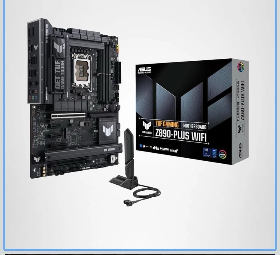 Placa madre ASUS TUF GAMING Z890-PLUS WIFI Z890 LGA 1851 ATX, Intel® Core™ Ultra Foto 1 de 4