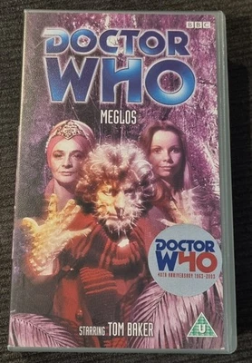 Doctor Who Meglos VHS video- Tom Baker As Dr.  BBC sci-fi classic.   - Image 1 of 2