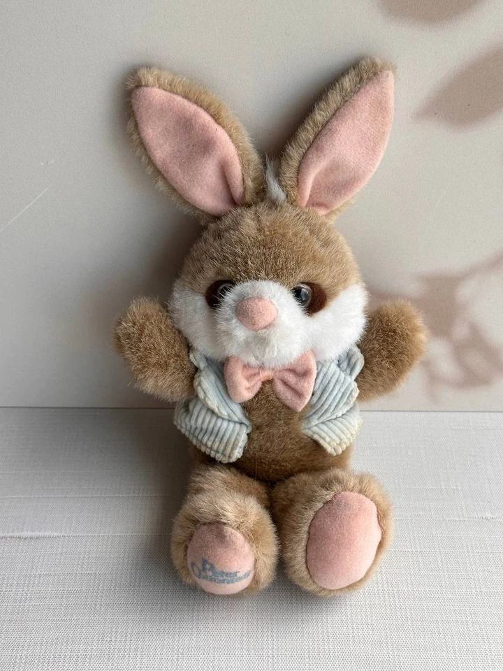 1990 Bunny Rabbit Applause PETER COTTONTAIL Plush Stuffed Vintage - Image 1 of 4