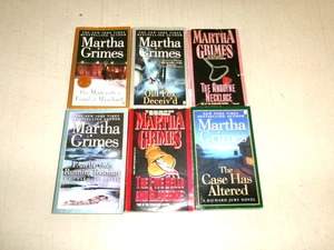 Richard Jury Serie von Martha Grimes (6 aus Serien-Titel unten) Lot 7296 - Bild 1 von 1