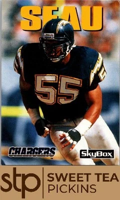 1992 SkyBox Impact #175 Junior Seau - Image 1 of 2