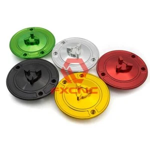 Cubierta de tapa del tanque de combustible de gasolina sin llave Fit kawasaki ZX600 ZZR600 ZZR1100 ZXR750 - Imagen 1 de 15