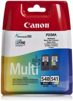 Canon PG-540 / CL-541 Tintenpatrone schwarz und farbig Multipack - Bild 1 von 3