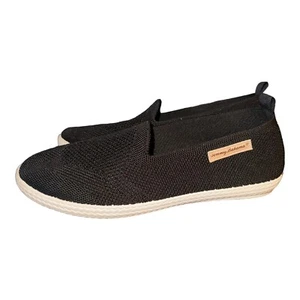 Tommy Bahama Black Slip On Knit Sneakers Memory Foam Loafers Womens 8 - Picture 1 of 7