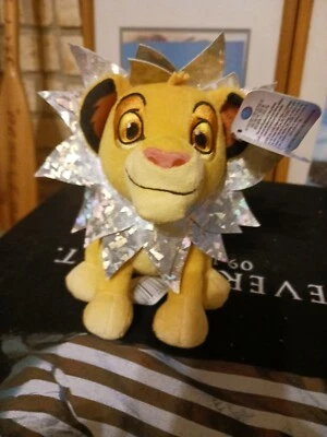 Disney 100 Lion King Simba 6” Inch Plush 30803-100 Years Of Wonder NEW NWT 2023 - Image 1 of 4