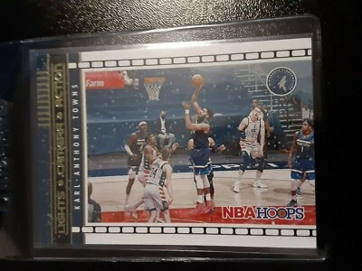 2021-22 Panini NBA Hoops Winter Lights Camera Action #5 - Karl-Anthony Towns - Image 1 of 2