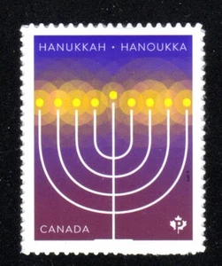 2019 Canada SC# 3205 - Hanukkah Jewish Festival - from booklet - M-NH - Picture 1 of 1