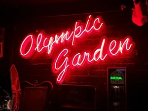 Olympic Garden Las Vegas Strip Club Sign, Large, Authentic - Picture 1 of 4