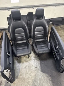 Mercedes Benz W207 Coupé LHD sitze Tür Verkleidung Innenausstattung Schwarz  - Bild 1 von 11