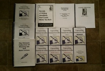 Dan Kennedy Copywriting Seminar In A Box Deluxe Edition with Copywriting Clinic - Image 1 of 4