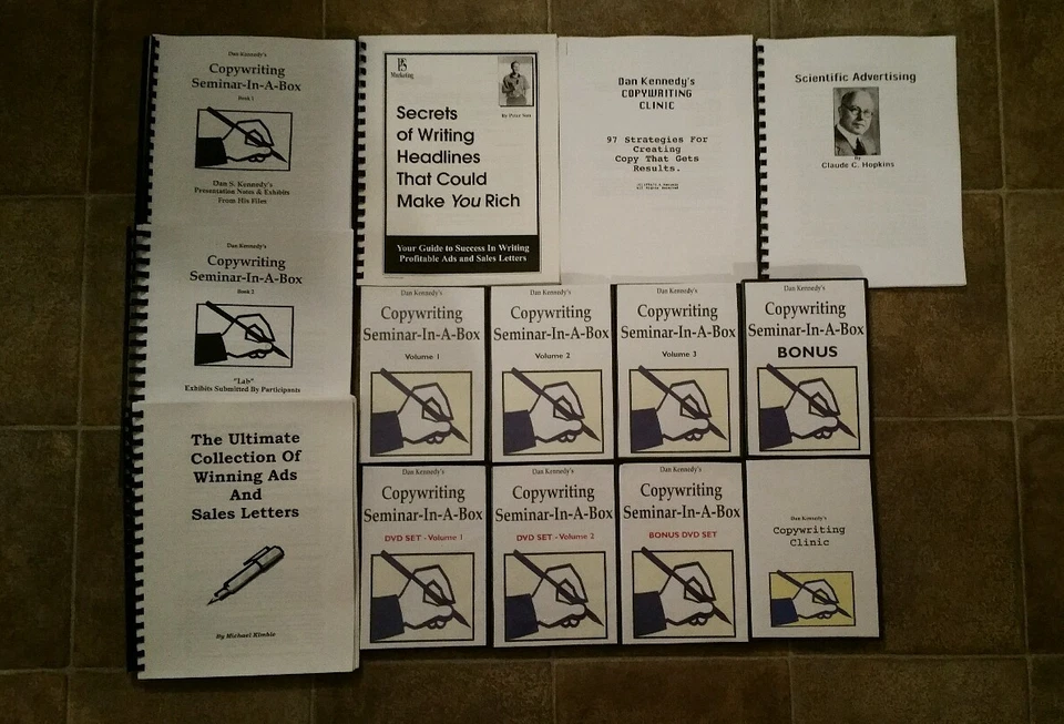 Dan Kennedy Copywriting Seminar In A Box Deluxe Edition with Copywriting Clinic - Image 1 of 4