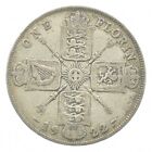 SILVER - WORLD COIN - 1922 Great Britain 1 Florin - World Silver Coin *002