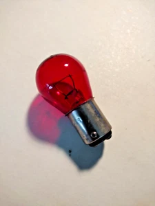 Ancor Brand Red 12 Volt, 18.40 Watt Light Bulbs Part #521140 2 pk NEW - Picture 1 of 3