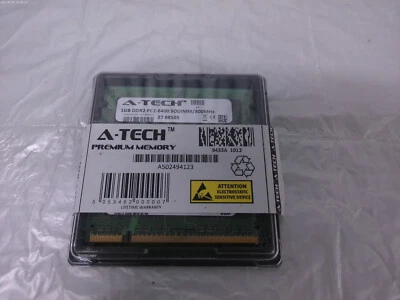 1GB A-TECH 1GB DDR2 PC2-6400 DIMM/800 MHz Premium Ram Memory - Image 1 of 4