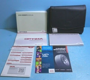 16 2016 Kia Optima owners manual - Picture 1 of 1