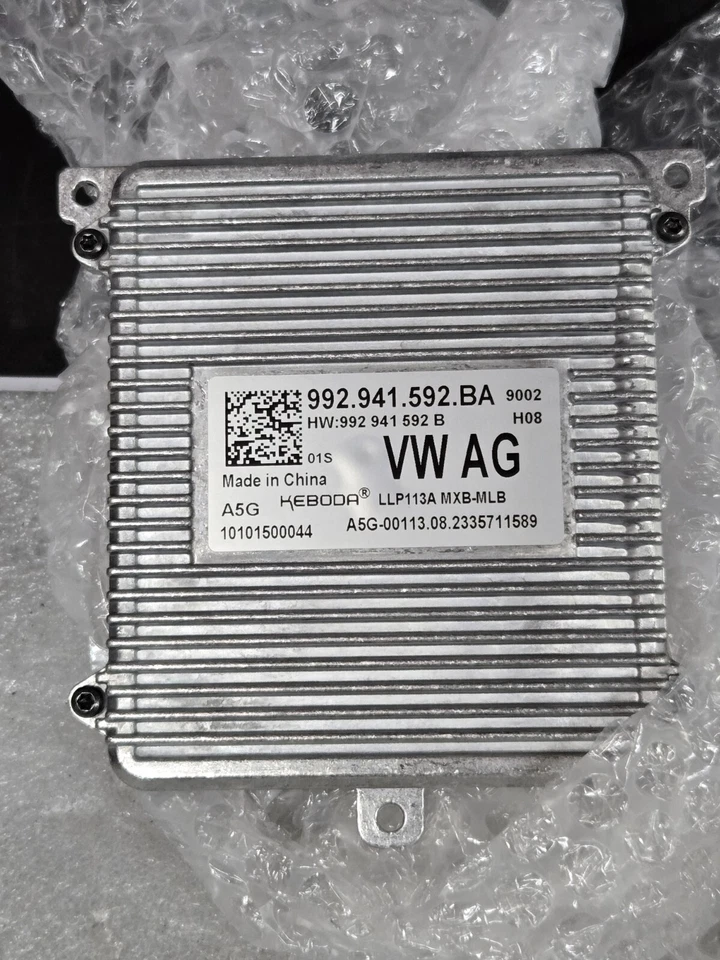 2020-2023 BENTLEY PORSCHE LED 车头灯控制模块镇流器原始设备制造商 92941592BA — 第 1/3 张图片