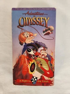 ADVENTURES IN ODYSSEY: A FLIGHT TO THE FINISH (VHS, 1991) FOCUS ON THE FAMILY - Picture 1 of 7