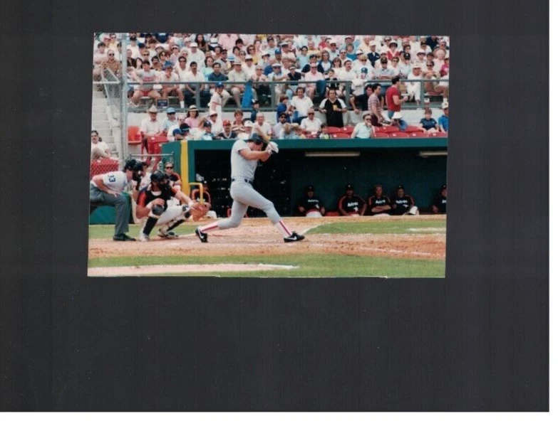 Wade Boggs Boston Red Sox Original 1980's Spring Training 3 1/2 x 5 Photo - Image 1 of 1