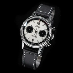 Reloj mecánico cronógrafo cristal zafiro caja exposición SEAGULL 1963 2025 - Imagen 1 de 15