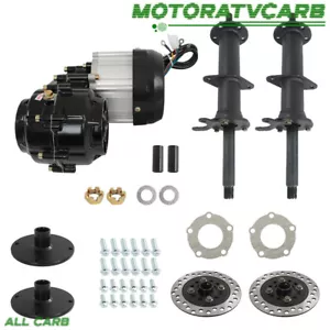 Kits de eje diferencial trasero ALL-CARB 40" para motor diferencial de bicicleta eléctrica Go Kart - Imagen 1 de 22